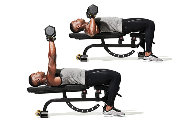 Bài tập với tạ đơn - Dumbbell Bench Press