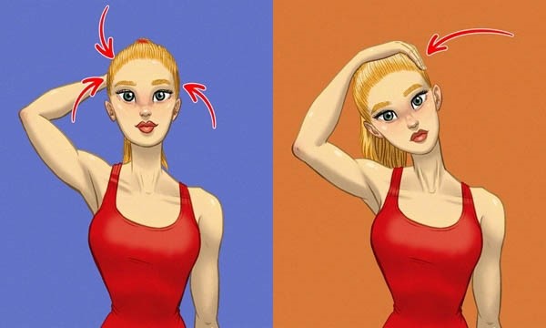 Các bài tập giúp cổ cao dễ thực hiện