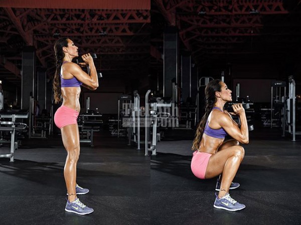 Hướng dẫn tập Goblet Squat đúng cách