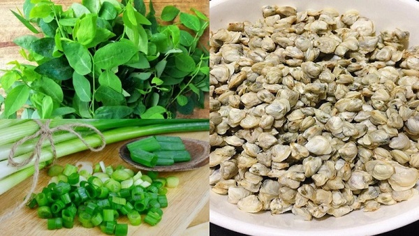 Chọn hến tươi sống