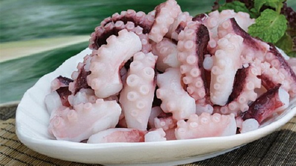 Râu bạch tuộc bao nhiêu protein?