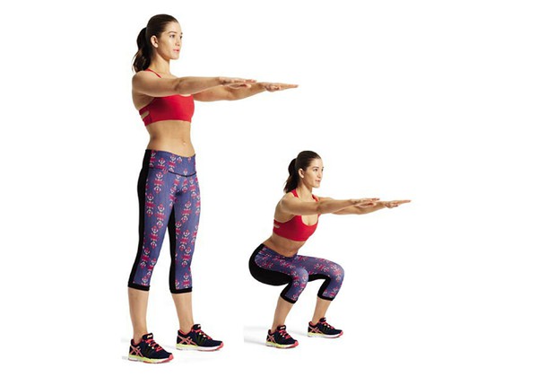 Bài tập Squat chuẩn cho người mới